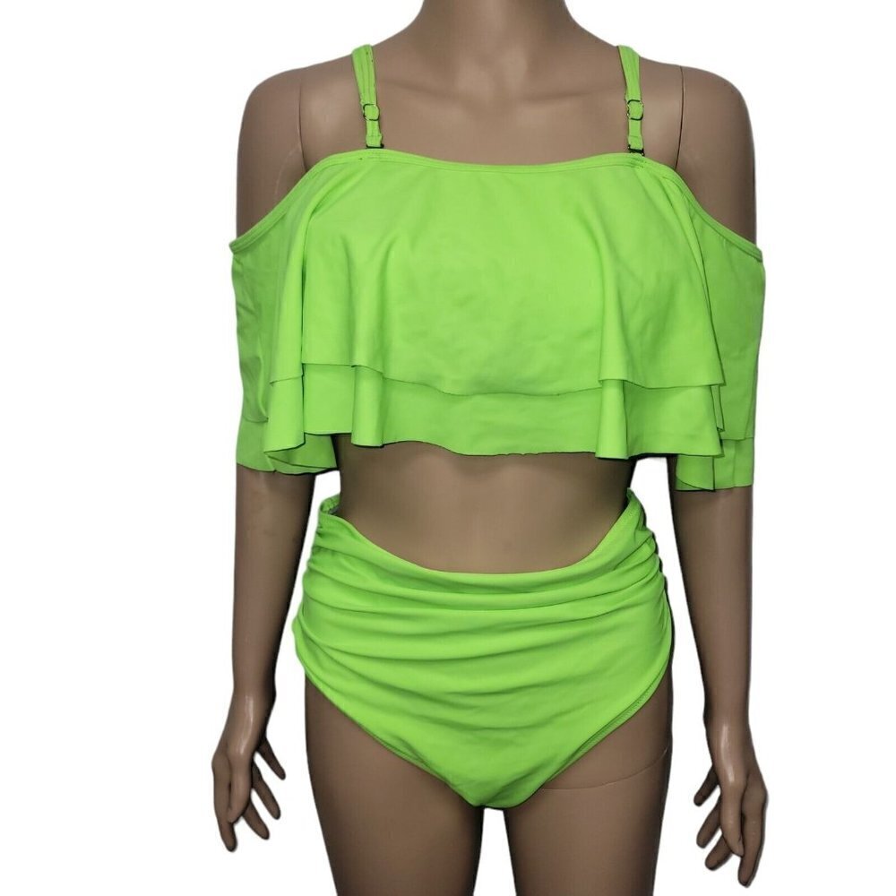 Women's Unbranded Bikini Set (Top/Bottoms). Size Large.  Excellent Condition.